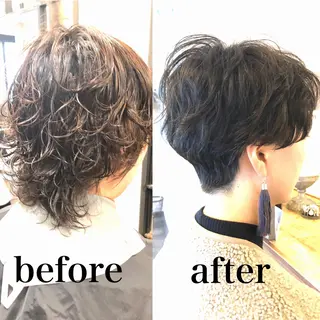 ショート 中野 恵脩のヘアスタイル
