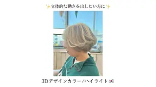 ショート 本場の韓国ヘア 🇰🇷チ・ヨンジュのヘアスタイル