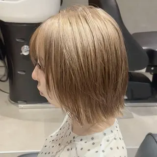 ショート カラー shun/ブリーチ なしダブルカラーのヘアスタイル