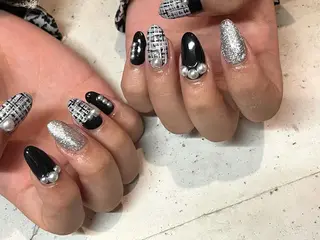 ネイル 韓国/ワンホン/長さ 出しつけ放題🎀のネイルデザイン