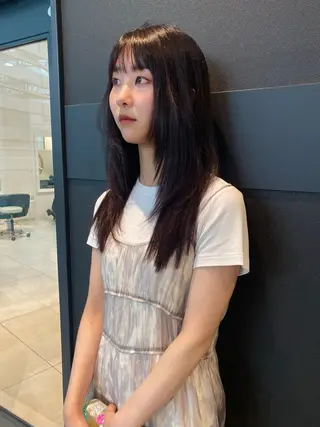 ロング カラー パーマ mai / linoah˚✧のヘアスタイル