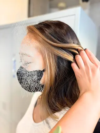 カラー TSUBASA 🪽のヘアスタイル