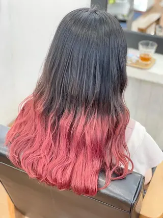 ロング 青木 優歩のヘアスタイル