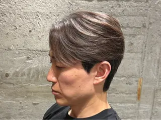ショート カラー パーマ メンズ 朝ラクパーマ 【SENA】のヘアスタイル