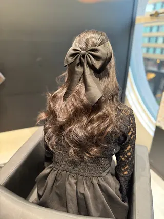 ロング カラー 韓国風スタイル 北田陸斗のヘアスタイル