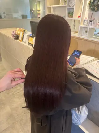 ロング 早稲田/ショート/ 髪質改善/艶カラーのヘアスタイル