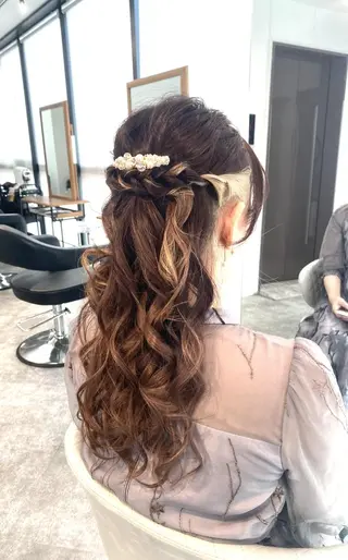 ロング ヘアセット/縮毛矯正 daiのヘアスタイル