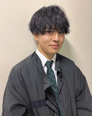 ミディアム 小村敏司🔹 メンズヘアのヘアスタイル