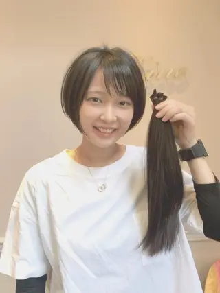 ショート カラー 中村 瑛秀のヘアスタイル