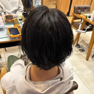 カラー メンズ 新原 陽那のヘアスタイル