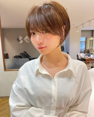 ショート Aster 店長 れおんのヘアスタイル
