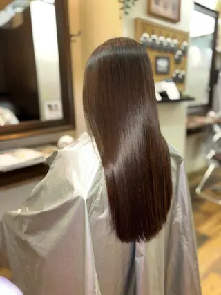 ロング 髪質改善🫧艶カラー 🫧💙佐藤真優のヘアスタイル