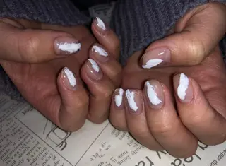 ネイル パラあり！フィルイン 美フォルムのネイルデザイン