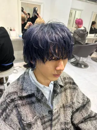 メンズ tatsuya新宿 縮毛矯正/髪質改善のヘアスタイル