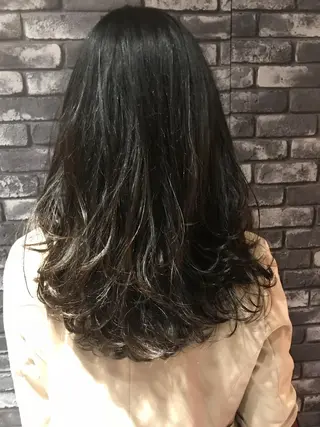 セミロング ヘアアレンジ 石畑結華 Lond店長のヘアスタイル