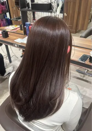 ミディアム 山田 悠朱里のヘアスタイル