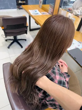 セミロング カラー 🤎柔らかモテカラー 🌟佐藤壮也🌟のヘアスタイル