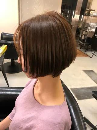 ショート カラー ashuley YUKIのヘアスタイル