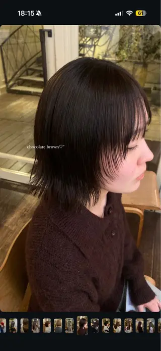 ショート カラー fifth elima.yuanのヘアスタイル