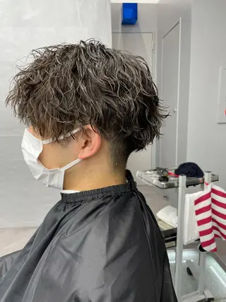 ショート カラー パーマ メンズ 🍃メンズヘア🍃 セヤシュウヘイのヘアスタイル
