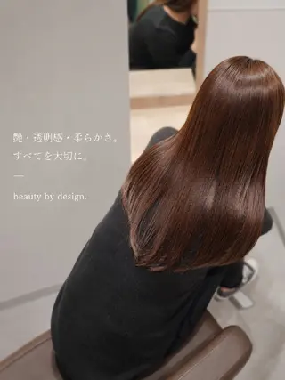 セミロング パーマ 【垢抜けカラー/ 縮毛矯正】Taikiのヘアスタイル