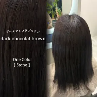 カラー 末永 柚芽花のヘアスタイル
