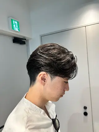 ショート パーマ メンズ カット🔥パーマ特化 fifthりょう🔥のヘアスタイル