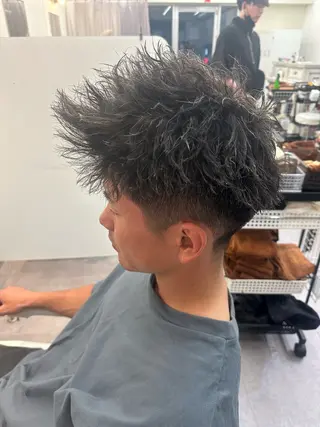 パーマ ⚡️RIPLAY⚡️ 村山壘希のヘアスタイル