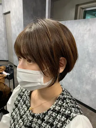 ショート megu 髪質改善TaLeのヘアスタイル