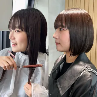 ミディアム ✨髪質改善特化✨副 店長椎葉信乃介のヘアスタイル