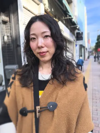 セミロング パーマ じゅんな VENICE/船橋駅のヘアスタイル