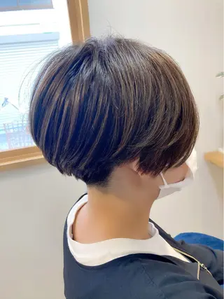 ショート カラー 【女性指名No.1】 西口直子のヘアスタイル