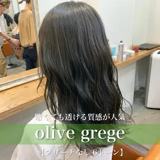 ミディアム カラー navile原宿 yumaのヘアスタイル