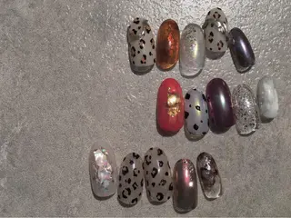 ネイル パラあり！フィルイン 美フォルムのネイルデザイン