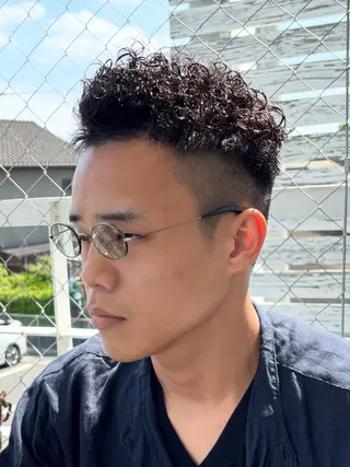 パーマ メンズ メンズ特化サロン Ryomaのヘアスタイル