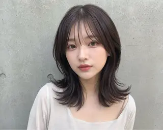 ミディアム 🌷レイヤー・ボブ /tomomi🌷のヘアスタイル