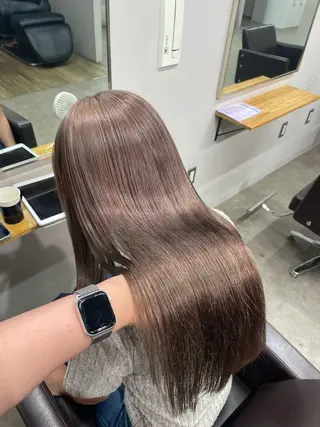 ロング カラー REINA ISHIDOのヘアスタイル