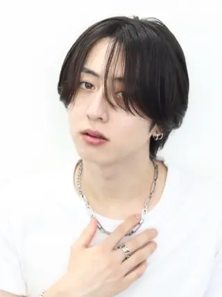 ミディアム Mens Hair/ /Harutoのヘアスタイル