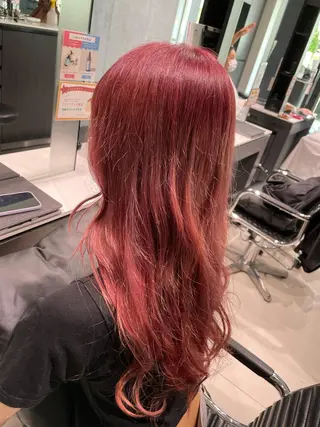 ミディアム カラー 優真/難波で 1番パーマが上手いのヘアスタイル