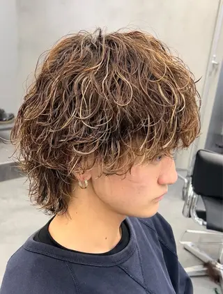 パーマ メンズ 川口 翔太郎（fifth）のヘアスタイル
