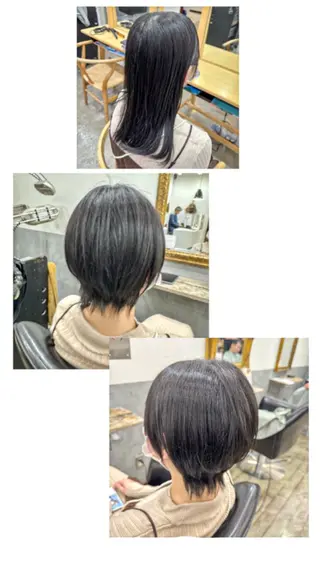 ショート ume 募集停止のヘアスタイル