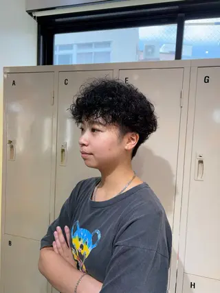メンズ 🧤高明度ハイトーン 🧤莉音のヘアスタイル