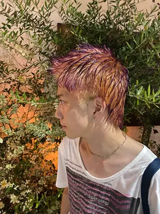 カラー 桝谷 来空のヘアスタイル