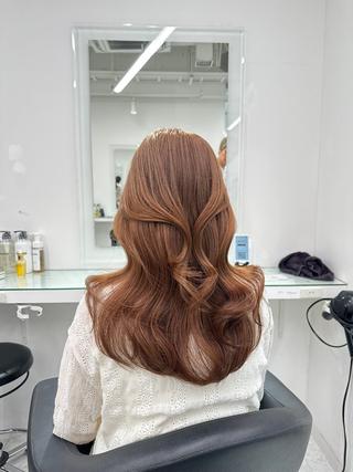 ロング カラー ❄最強かわいいカラー ❄️MINA❄️のヘアスタイル