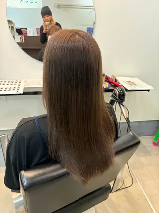 ロング カラー LUCK ユナのヘアスタイル