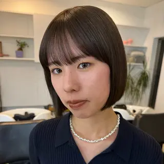 ミディアム 『新潟でトレンド ヘアなら僕』あいるのヘアスタイル