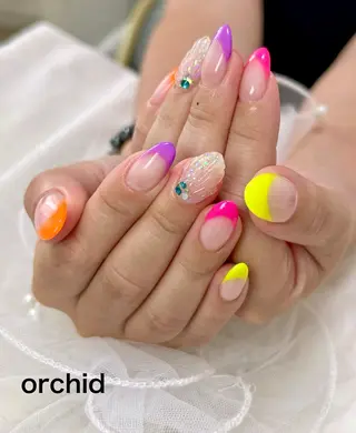 ネイル orchid ♡オーキッドのネイルデザイン