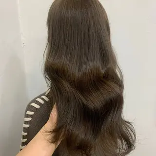 ロング カラー 暖色カラー⭐︎ fuminaのヘアスタイル