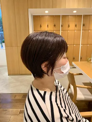 ショート 中尾 文哉のヘアスタイル