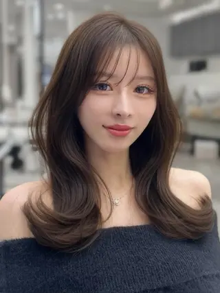 ミディアム 韓国ヘア×2way 🇰🇷和知拓郎のヘアスタイル